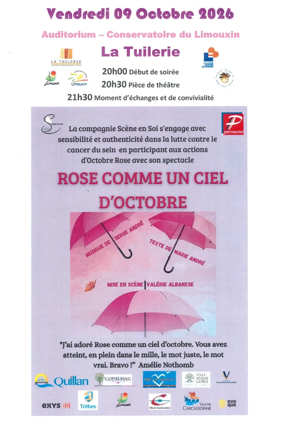 Rose comme un ciel d’octobre